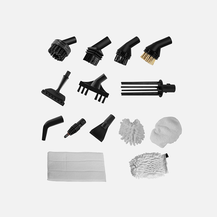 комплектация паровой швабры EcoSteam Pro